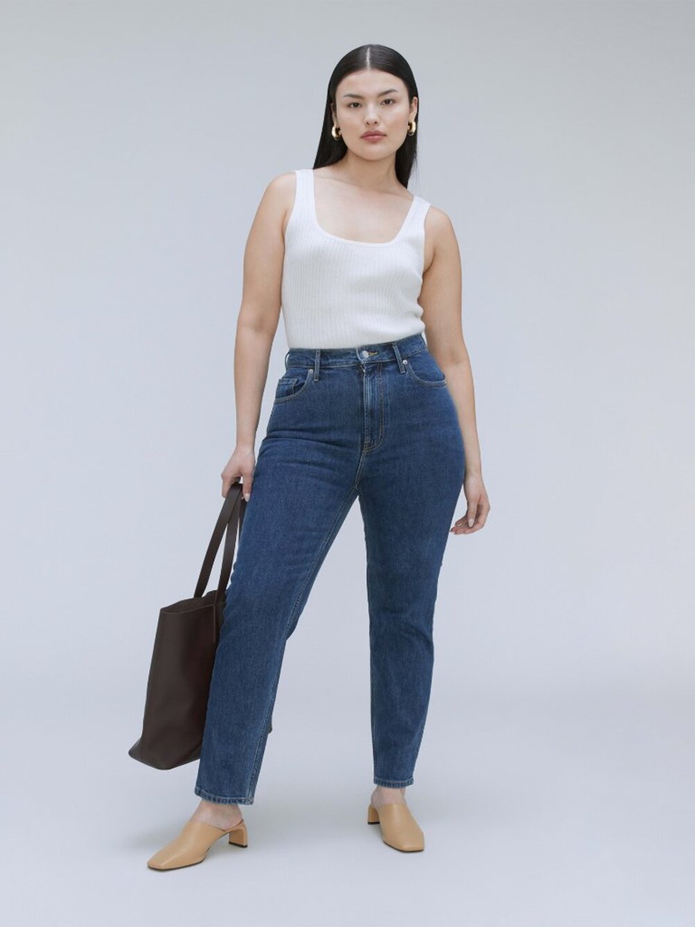 Everlane The Curvy Cheeky Jean, Organic Cotton, Size 31 Regular